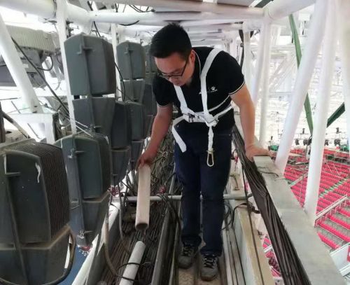 他為軍運護航 ——記武漢體育中心軍運會主場館安保負責人蔣龍(圖6)